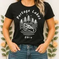 Portage Lakes Ohio Women's T-Shirt thumb 2