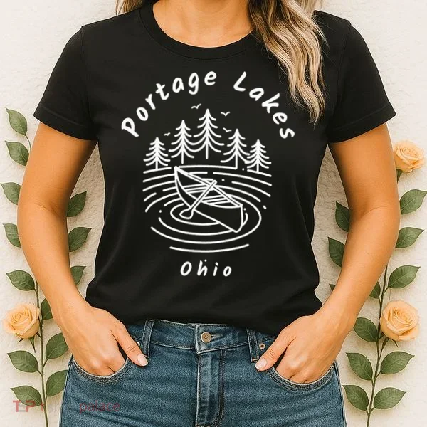 Portage Lakes Ohio Women's T-Shirt