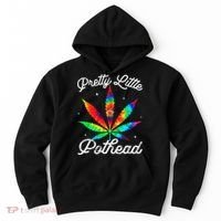 Pretty Little Pothead Weed Canabias 420 Marijuana Weed Hoodie thumb 0