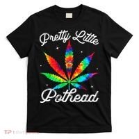 Pretty Little Pothead Weed Canabias 420 Marijuana Weed T-Shirt thumb 0