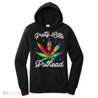 Pretty Little Pothead Weed Canabias 420 Marijuana Weed Women's Hoodie thumb 0