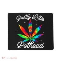 Pretty Little Pothead Weed Canabias 420 Marijuana Weed Mousepad thumb 0