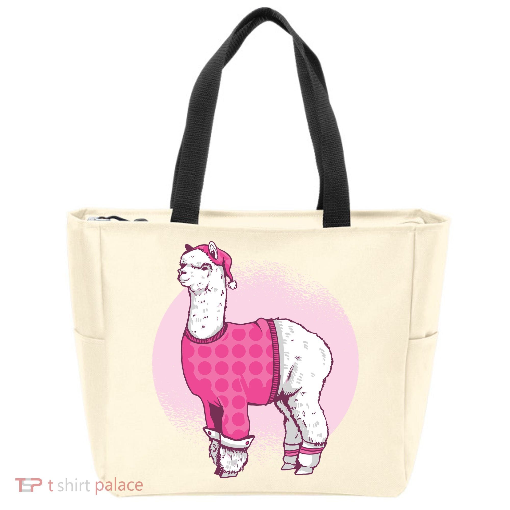 Pajama Llama Tote Bag