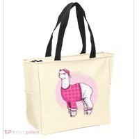 Pajama Llama Tote Bag thumb 2