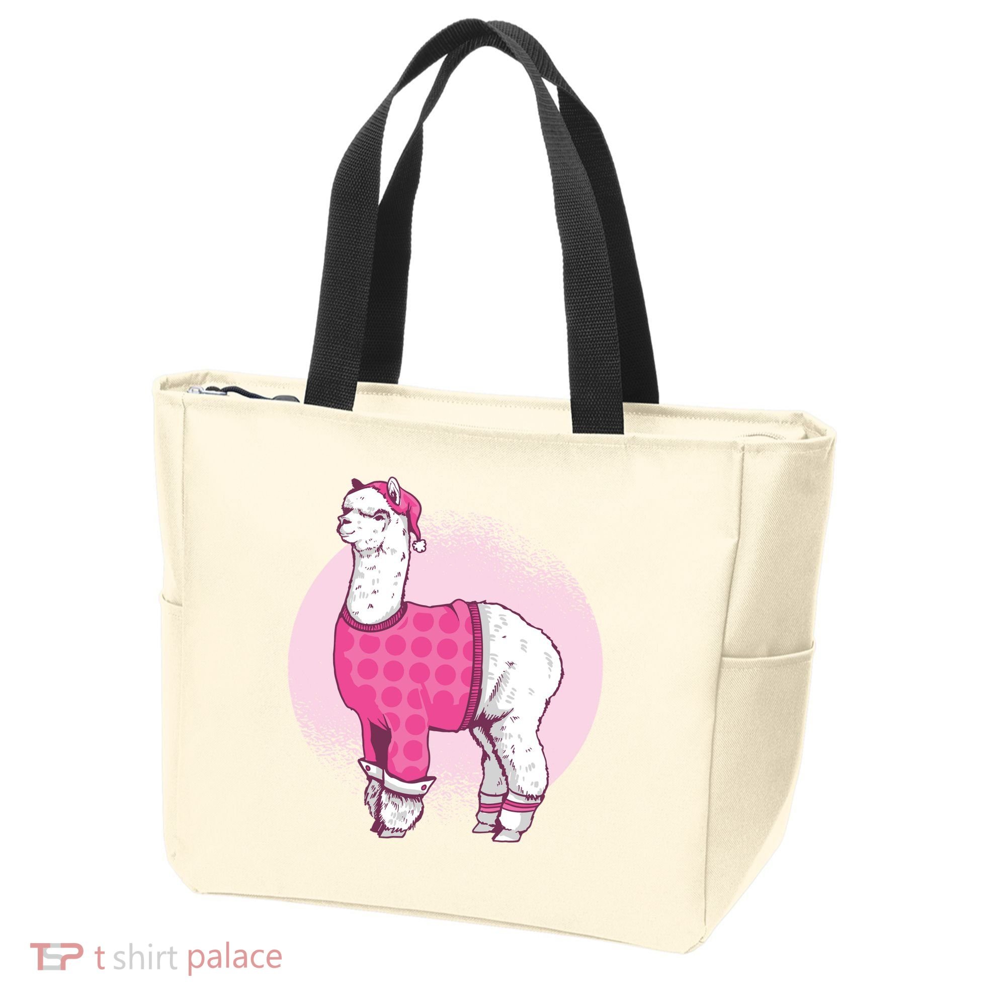 Pajama Llama Tote Bag