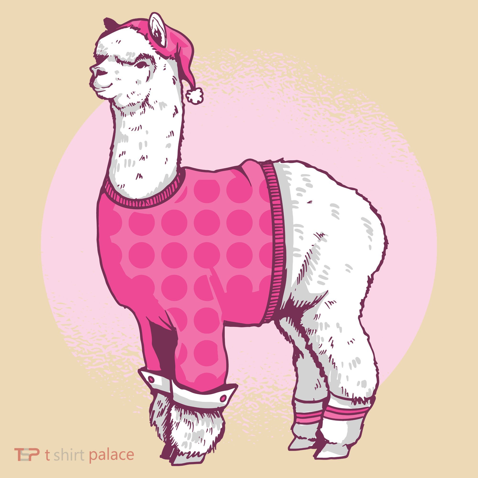 Pajama Llama Tote Bag