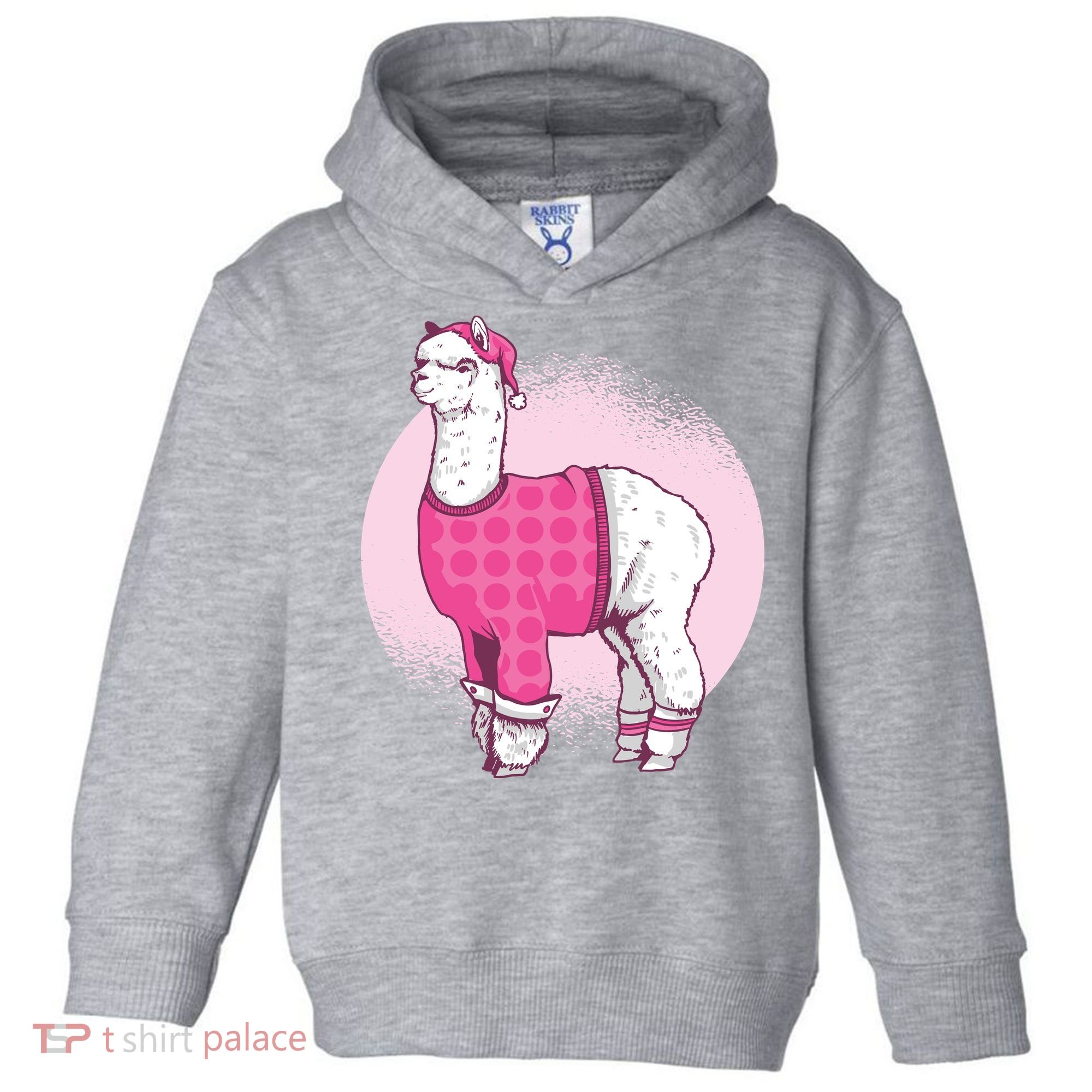 Pajama Llama Toddler Hoodie