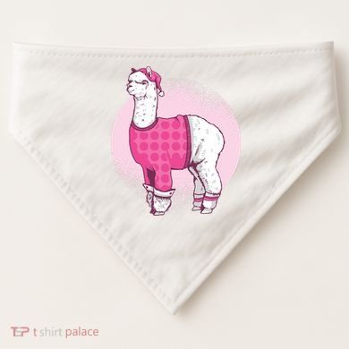 Pajama Llama USA-Made Doggie Bandana