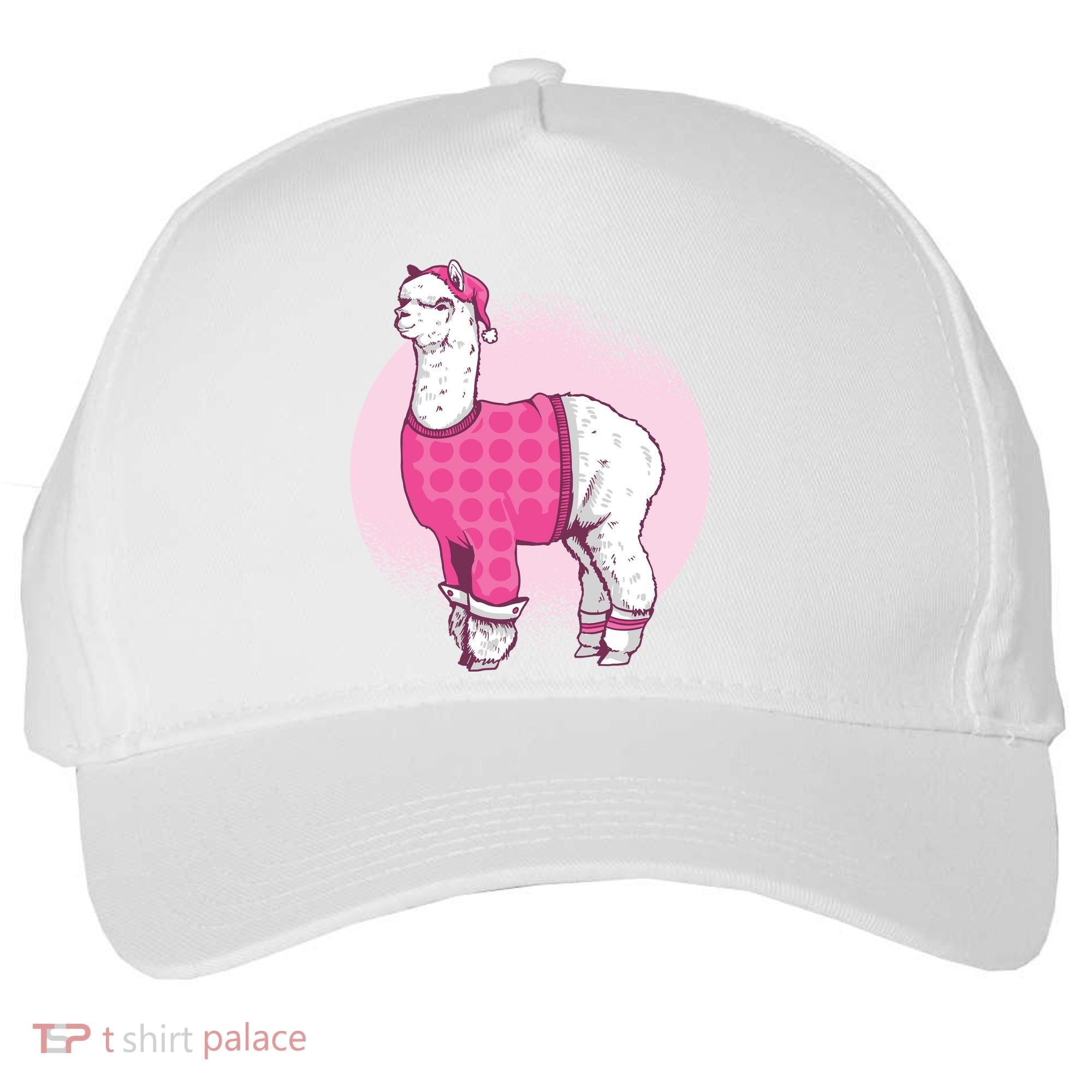 Pajama Llama Five-Panel Snapback Cap