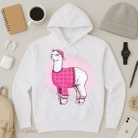 Pajama Llama Hoodie thumb 3