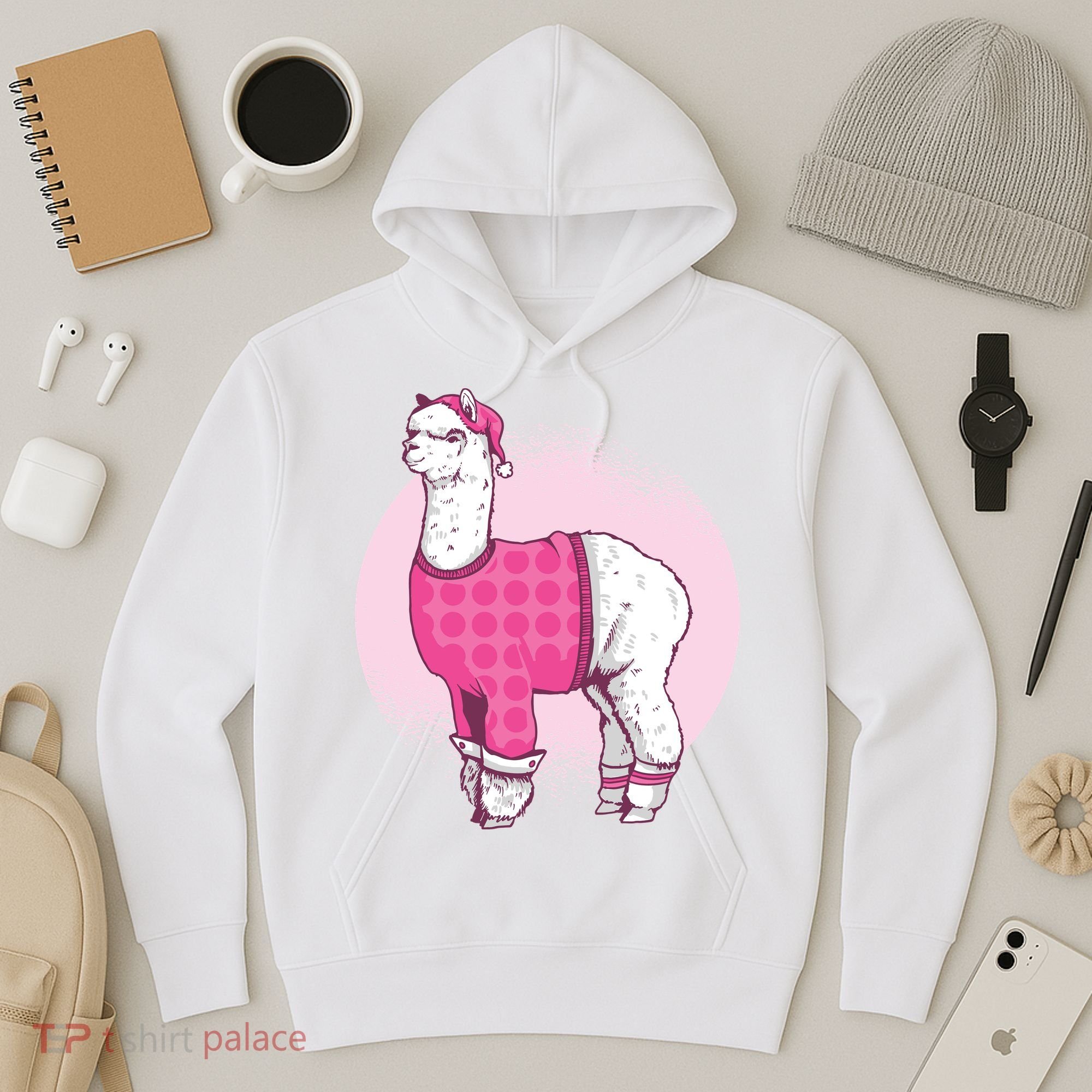 Pajama Llama Hoodie