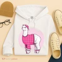 Pajama Llama Hoodie thumb 4