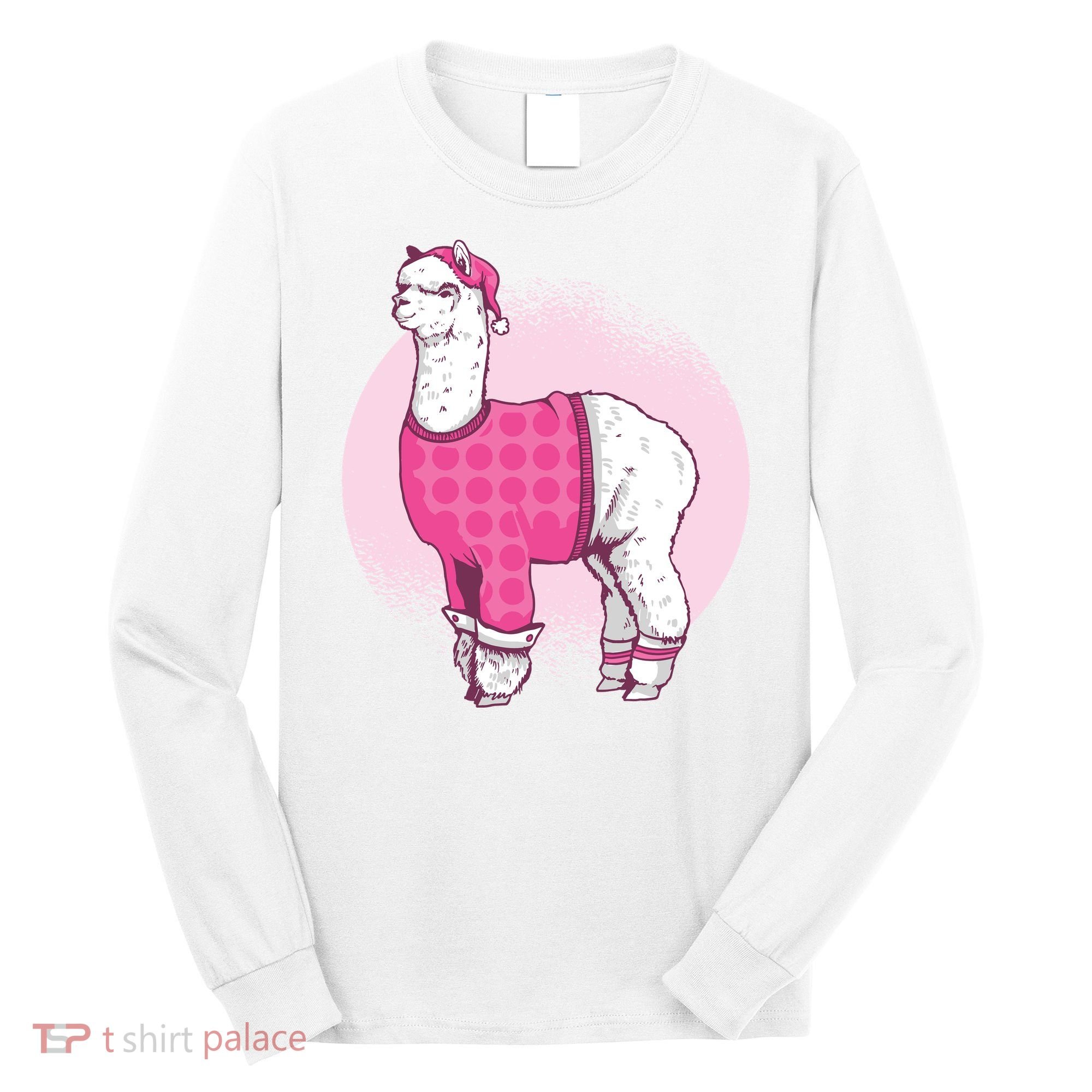 Pajama Llama Long Sleeve Shirt