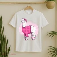 Pajama Llama T-Shirt thumb 2