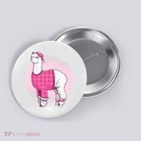 Pajama Llama Button thumb 0