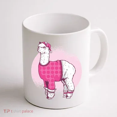 Pajama Llama Coffee Mug back