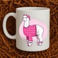 Pajama Llama Coffee Mug thumb 2