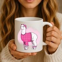 Pajama Llama Coffee Mug thumb 3