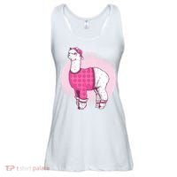 Pajama Llama Ladies Essential Flowy Tank thumb 0
