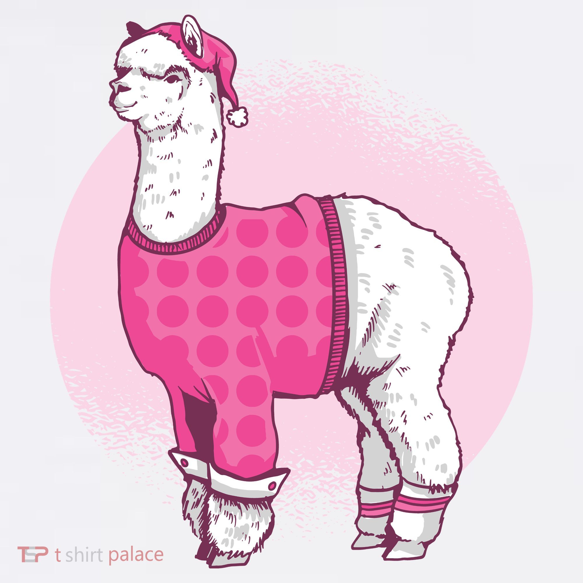 Pajama Llama Polo