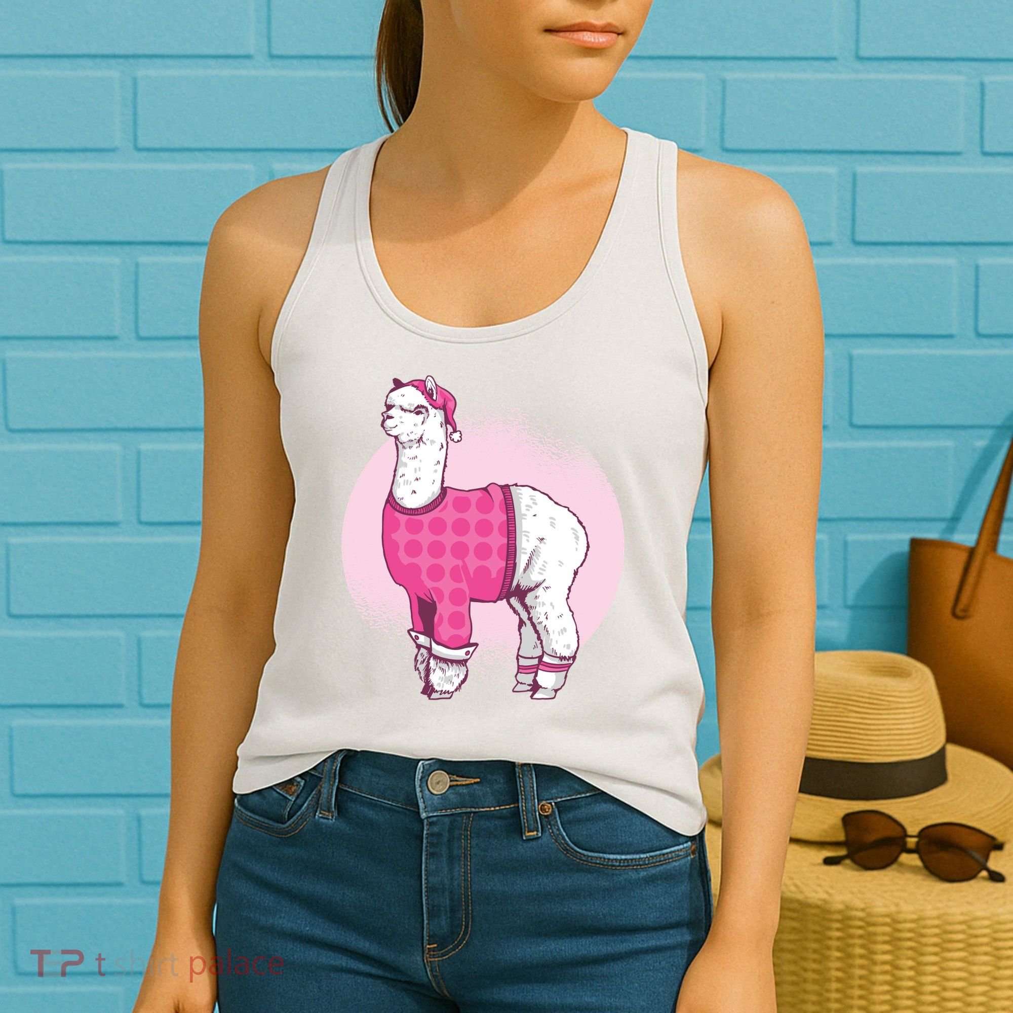 Pajama Llama Women's Tank Top