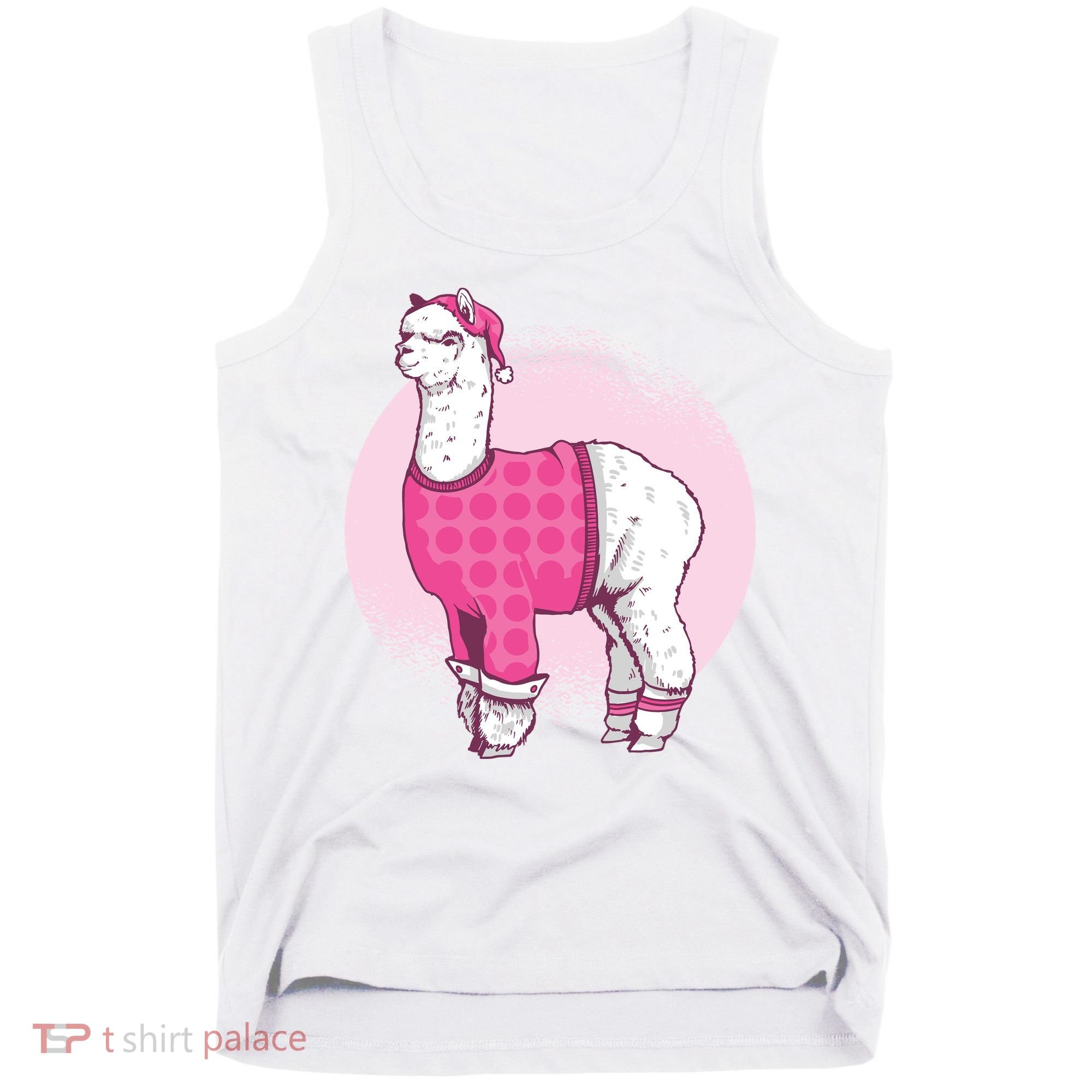 Pajama Llama Tank Top