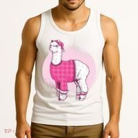 Pajama Llama Tank Top thumb 3