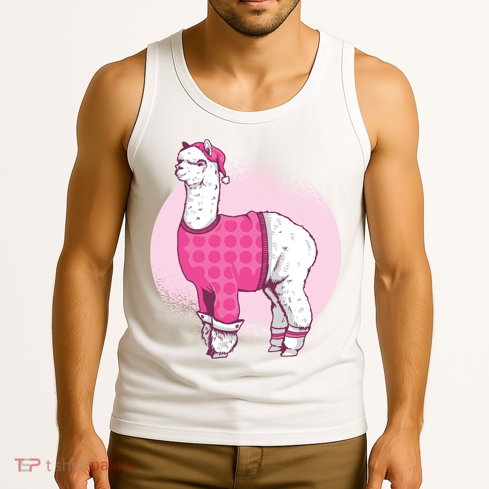 Pajama Llama Tank Top