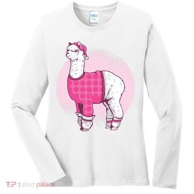 Pajama Llama Women's Long Sleeve Shirt