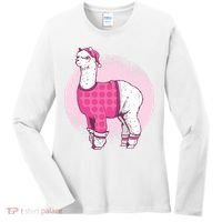 Pajama Llama Women's Long Sleeve Shirt thumb 0