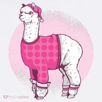 Pajama Llama Women's Long Sleeve Shirt thumb 2