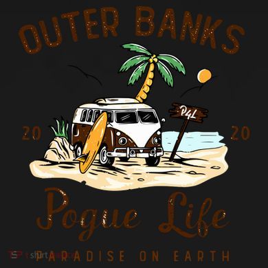 Pogue Life Paradise On Eart Apron