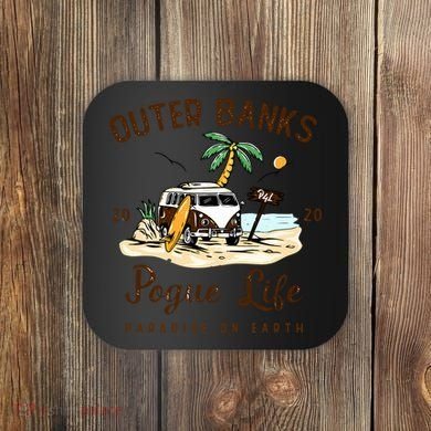 Pogue Life Paradise On Eart Coaster