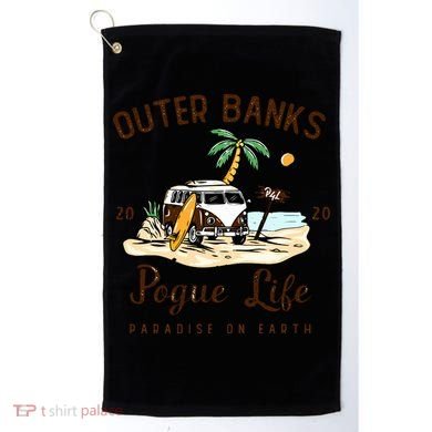 Pogue Life Paradise On Eart Golf Towel