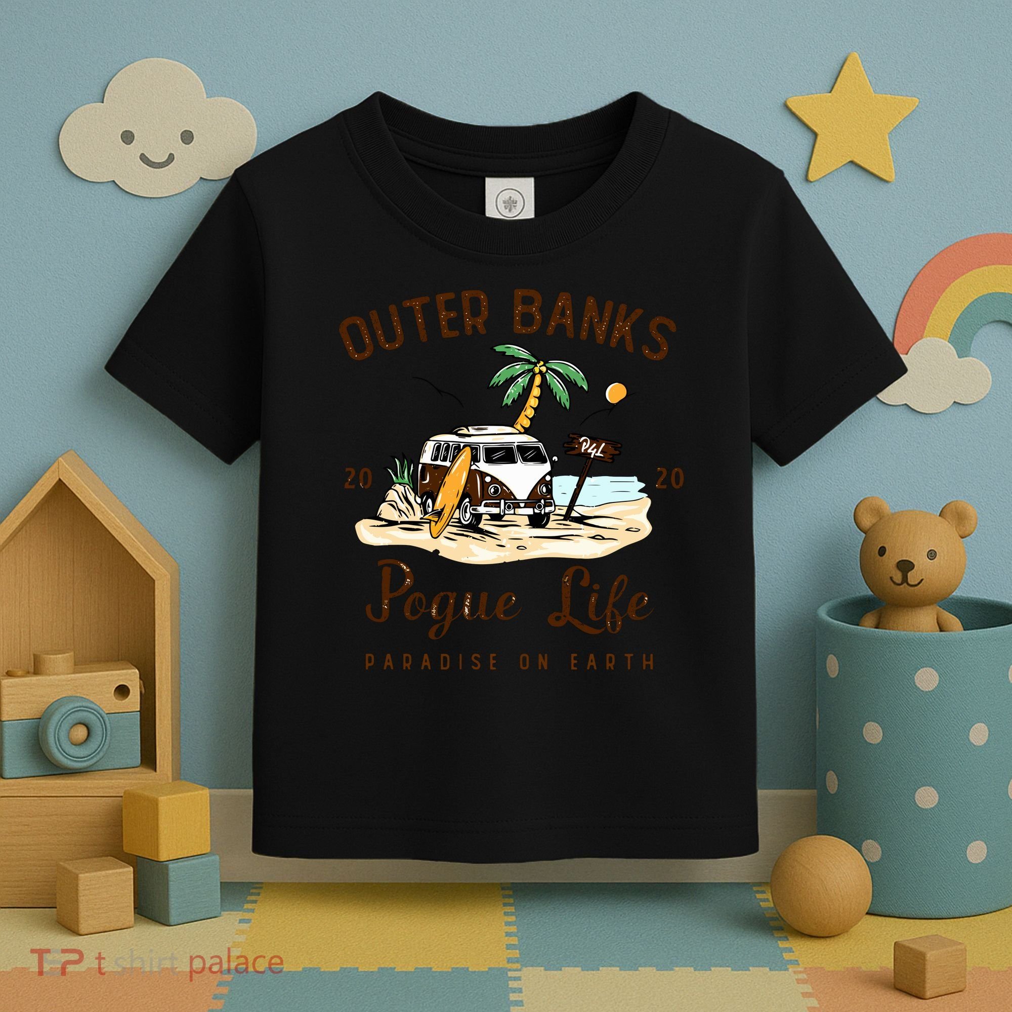 Pogue Life Paradise On Eart Toddler T-Shirt