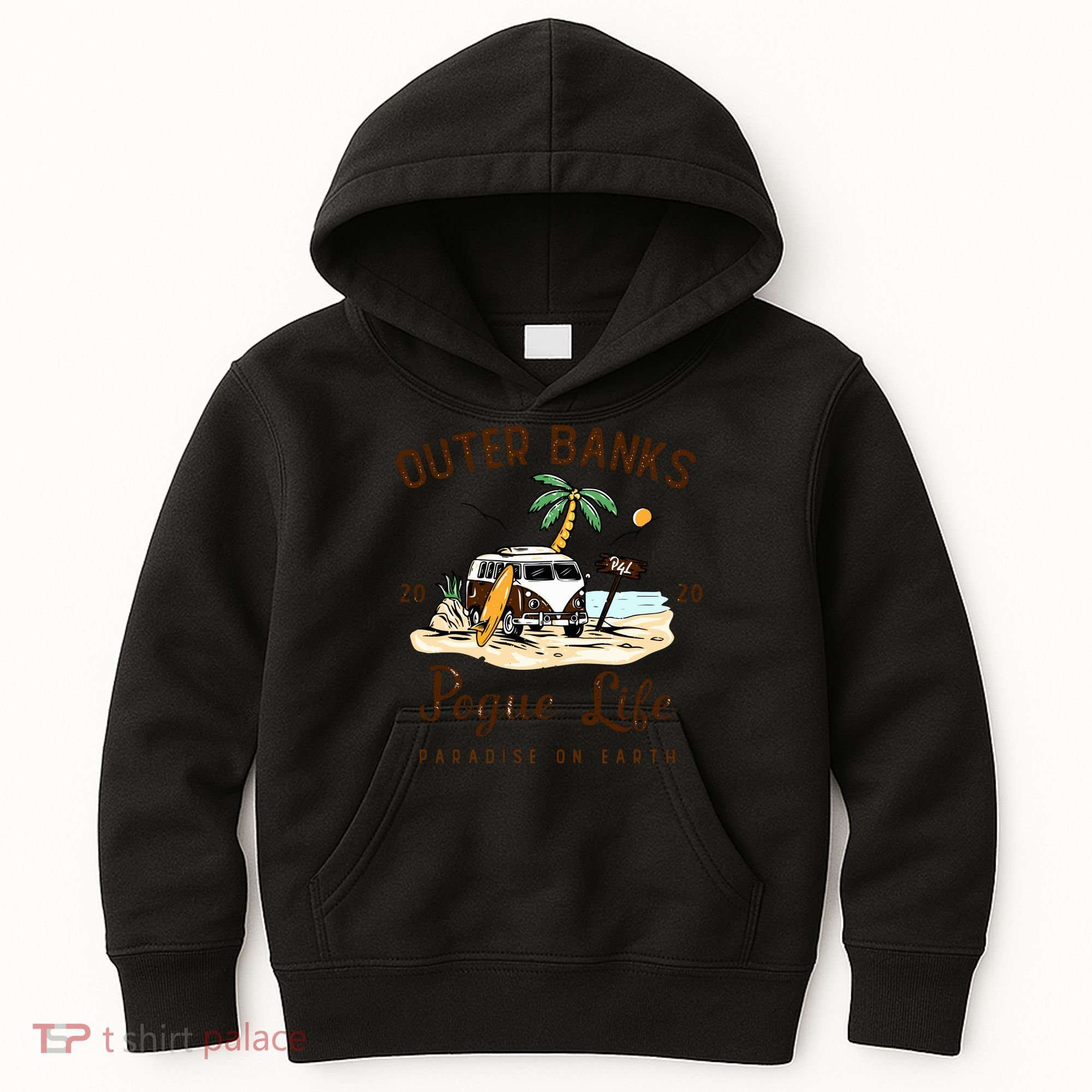 Pogue Life Paradise On Eart Kids Hoodie