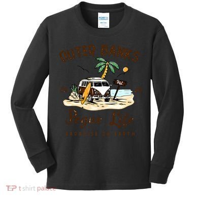 Pogue Life Paradise On Eart Kids Long Sleeve Shirt