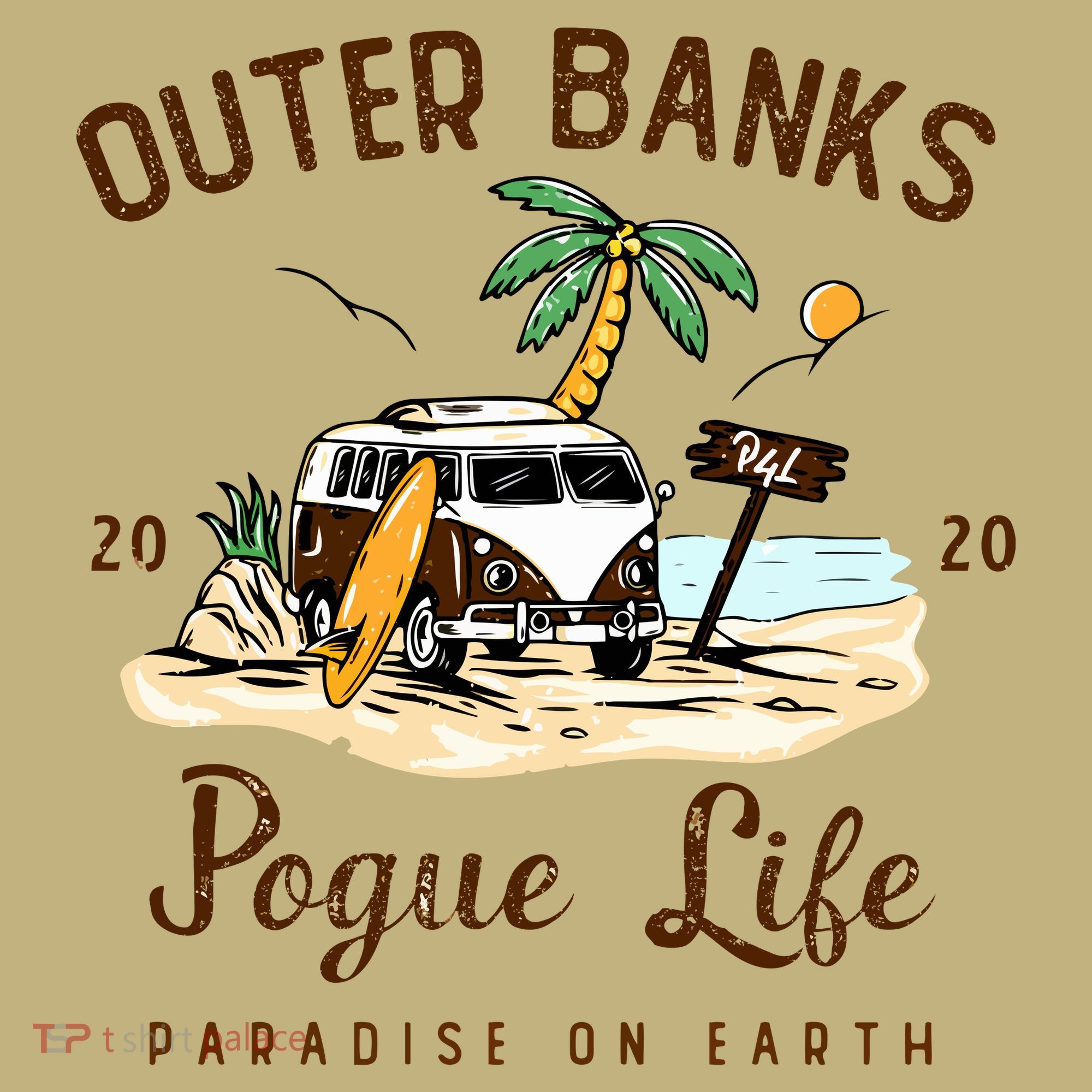Pogue Life Paradise On Eart Mousepad
