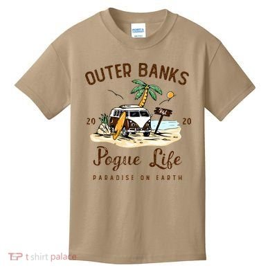 Pogue Life Paradise On Eart Kids T-Shirt