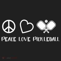 Peace Love Pickleball Funny Pickleball Player Gift Cool Gift Beanie thumb 2