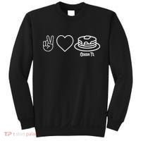 Peace Love Pancakes Cousin Sweatshirt thumb 0