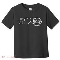 Peace Love Pancakes Cousin Toddler T-Shirt thumb 0