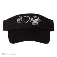 Peace Love Pancakes Cousin Visor thumb 0
