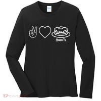 Peace Love Pancakes Cousin Women's Long Sleeve Shirt thumb 0