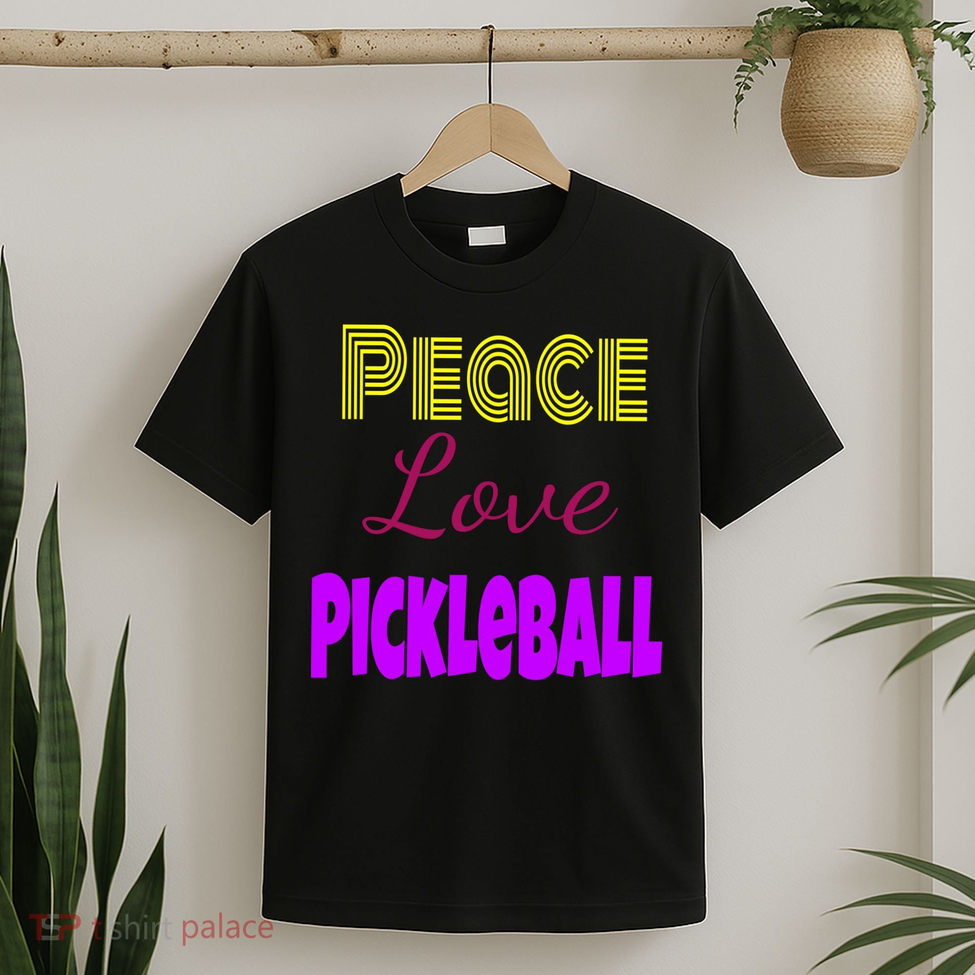 Peace Love Pickleball T-Shirt