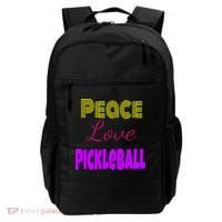 Peace Love Pickleball Backpack thumb 0