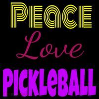 Peace Love Pickleball Button thumb 1
