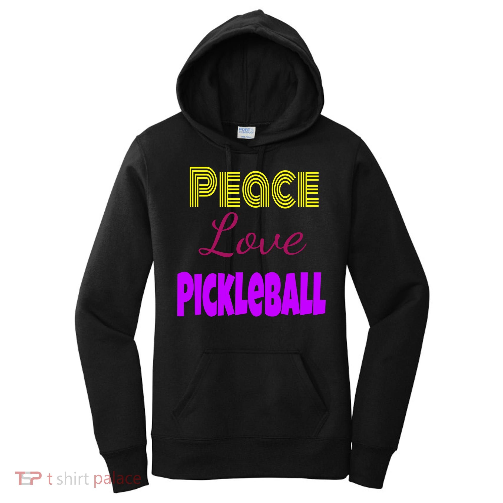 Peace Love Pickleball Women's Hoodie