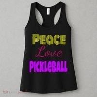 Peace Love Pickleball Women's Tank Top thumb 3
