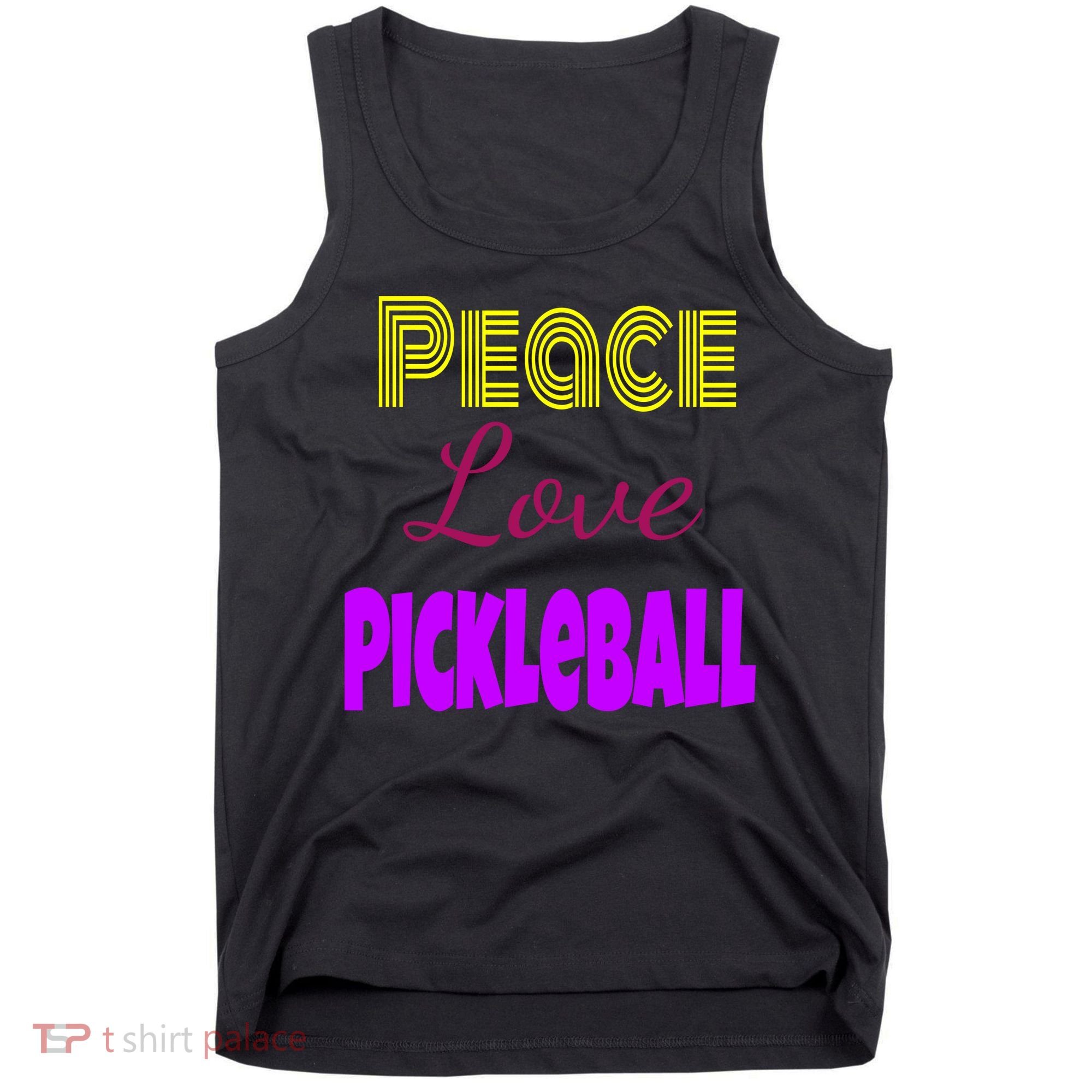 Peace Love Pickleball Tank Top